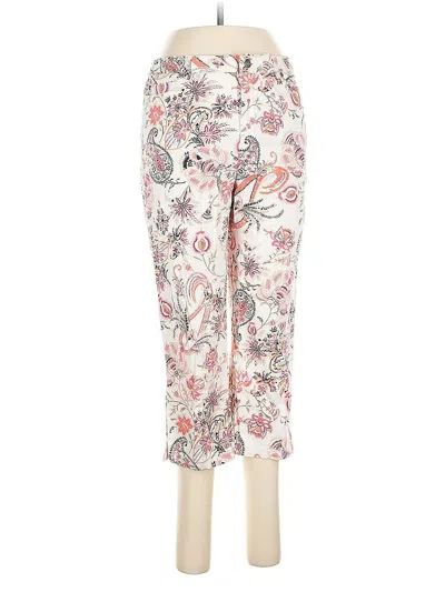 Pre-owned Rafaella Casual Pants In White