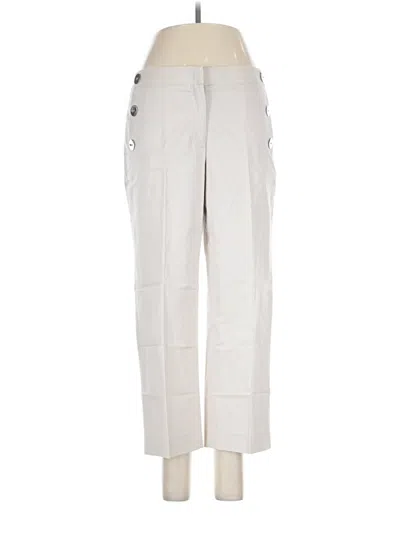 Pre-owned Rafaella Casual Pants In White