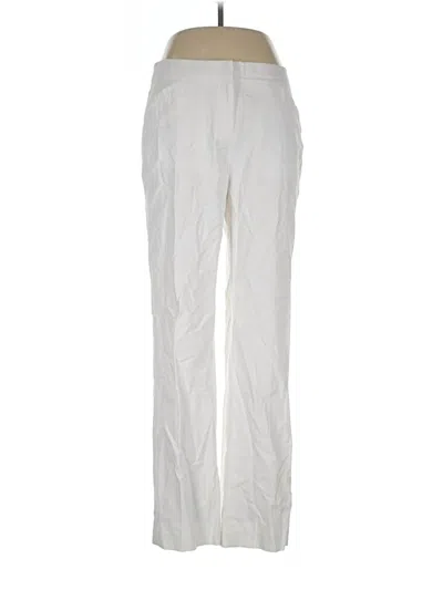 Pre-owned Rafaella Casual Pants In White
