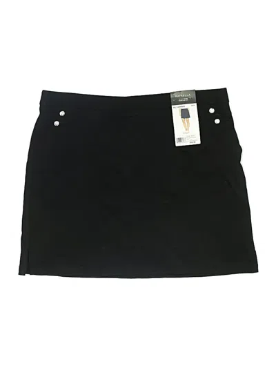 Rafaella Casual Skirt In Black