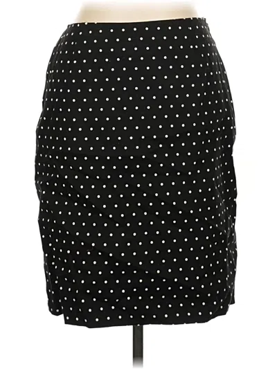 Pre-owned Rafaella Casual Skirt In Black