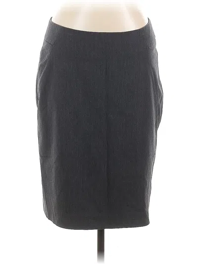 Pre-owned Rafaella Casual Skirt In Gray