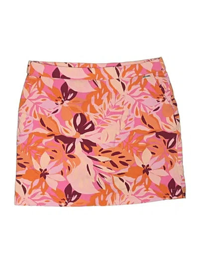 Pre-owned Rafaella Casual Skirt In Orange