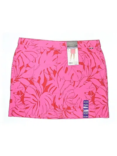 Rafaella Casual Skirt In Pink