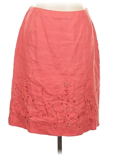 Pre-owned Rafaella Casual Skirt In Red