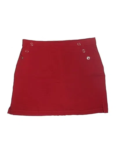 Pre-owned Rafaella Casual Skirt In Red