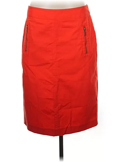 Pre-owned Rafaella Casual Skirt In Red