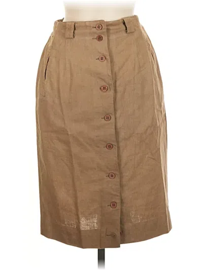 Pre-owned Rafaella Casual Skirt In Tan
