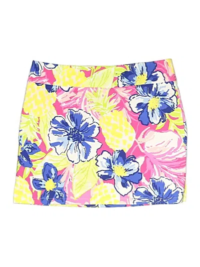 Pre-owned Rafaella Casual Skirt In Yellow