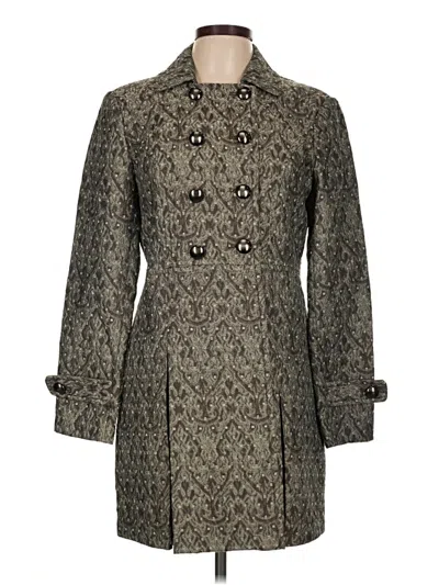 Pre-owned Rafaella Coat In Green