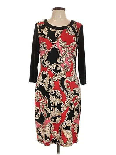 Pre-owned Rafaella Cocktail Dress In Red