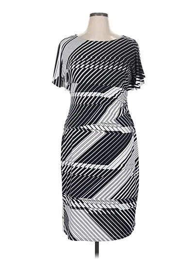 Pre-owned Rafaella Cocktail Dress In Silver