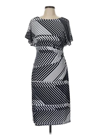 Pre-owned Rafaella Cocktail Dress In Silver