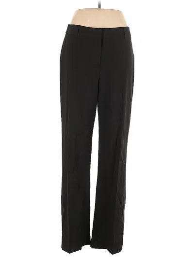 Pre-owned Rafaella Dress Pants In Black