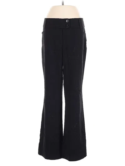 Pre-owned Rafaella Dress Pants In Black