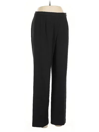 Pre-owned Rafaella Dress Pants In Black