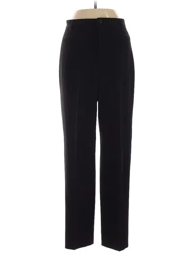 Pre-owned Rafaella Dress Pants In Black