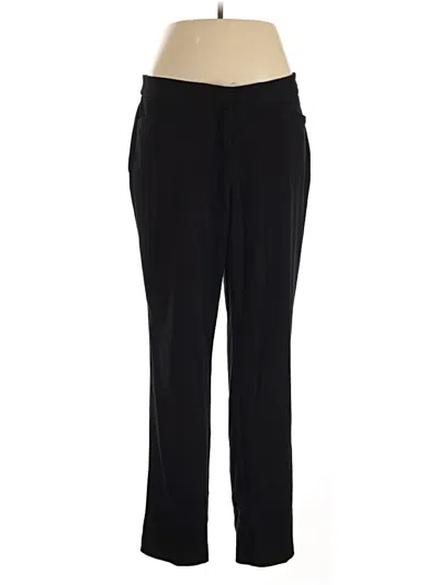 Pre-owned Rafaella Dress Pants In Black