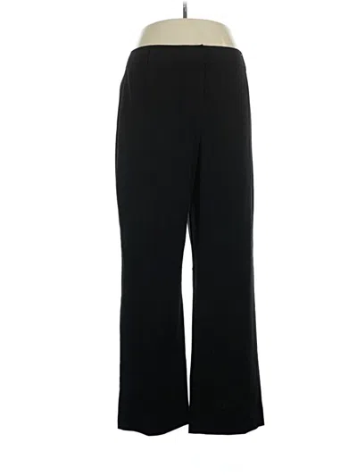 Pre-owned Rafaella Dress Pants In Black