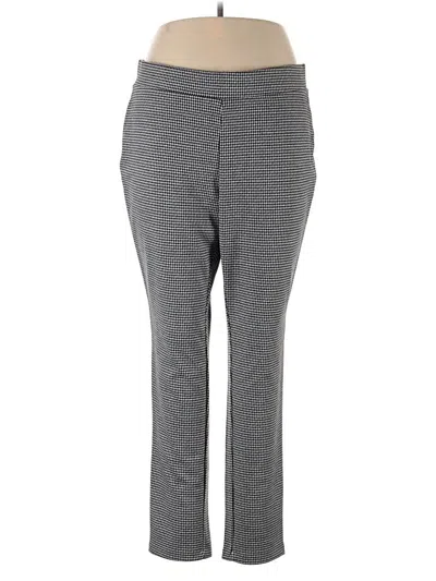 Pre-owned Rafaella Dress Pants In Black