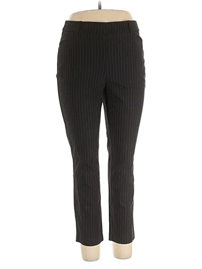 Pre-owned Rafaella Dress Pants In Black