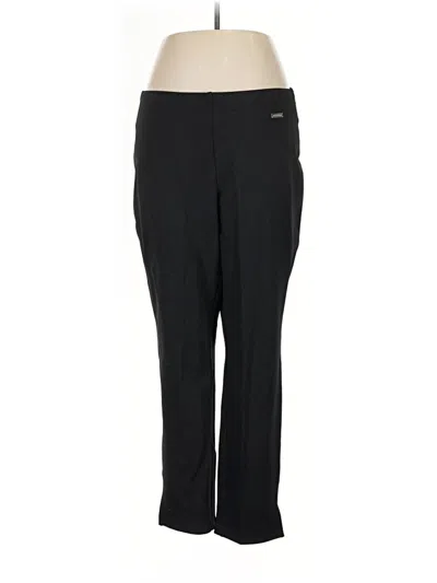 Pre-owned Rafaella Dress Pants In Black