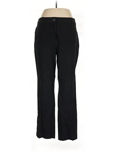 Pre-owned Rafaella Dress Pants In Black