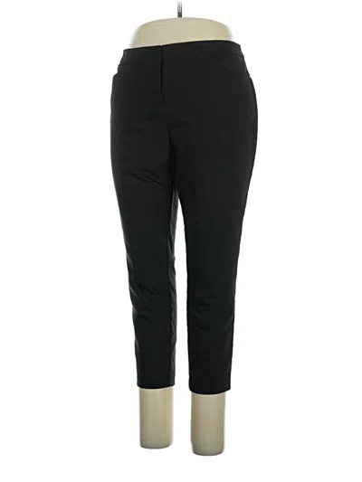 Pre-owned Rafaella Dress Pants In Black