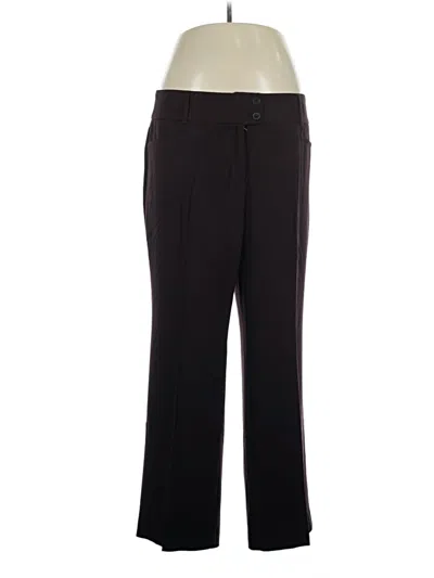 Pre-owned Rafaella Dress Pants In Black