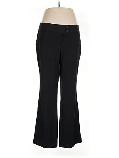 Pre-owned Rafaella Dress Pants In Black