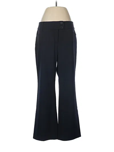 Pre-owned Rafaella Dress Pants In Black