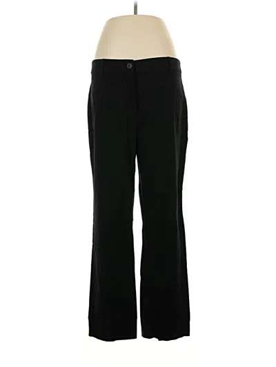 Pre-owned Rafaella Dress Pants In Black