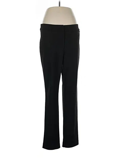 Pre-owned Rafaella Dress Pants In Black