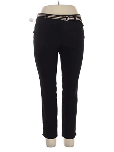 Pre-owned Rafaella Dress Pants In Black
