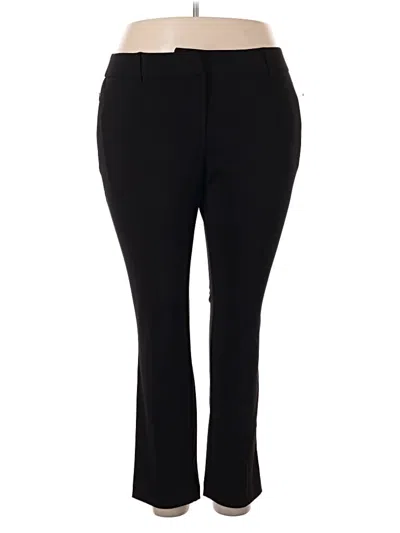 Pre-owned Rafaella Dress Pants In Black