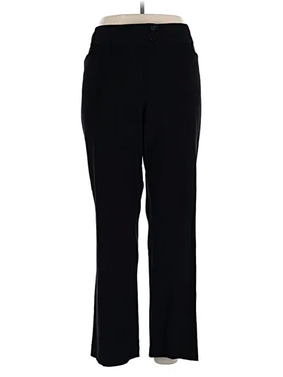 Pre-owned Rafaella Dress Pants In Black