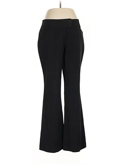 Pre-owned Rafaella Dress Pants In Black