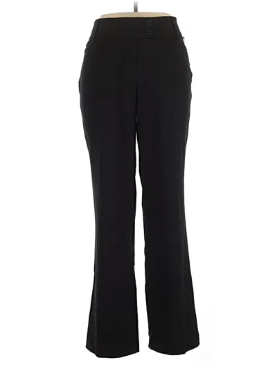 Pre-owned Rafaella Dress Pants In Black