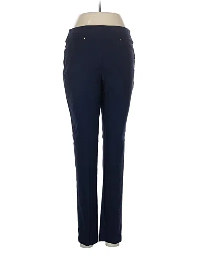 Pre-owned Rafaella Dress Pants In Blue