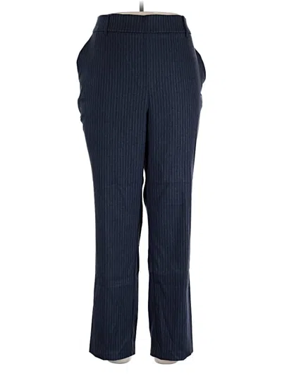 Pre-owned Rafaella Dress Pants In Blue
