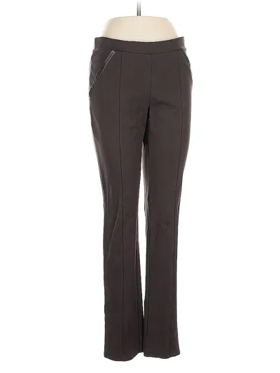 Pre-owned Rafaella Dress Pants In Brown