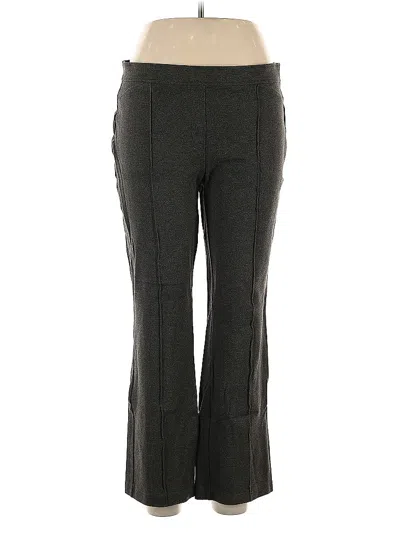Pre-owned Rafaella Dress Pants In Gray