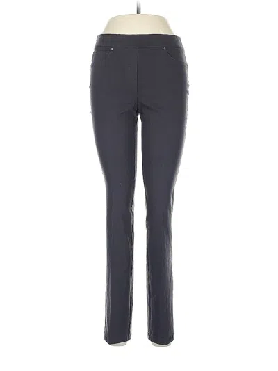 Pre-owned Rafaella Dress Pants In Gray