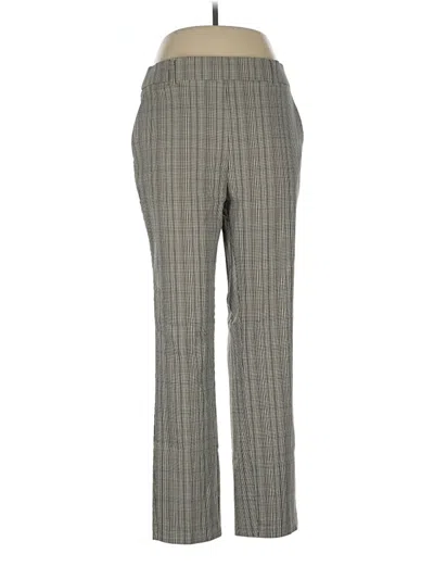 Pre-owned Rafaella Dress Pants In Gray