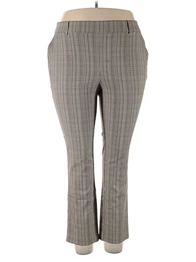 Pre-owned Rafaella Dress Pants In Gray