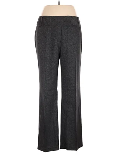 Pre-owned Rafaella Dress Pants In Gray