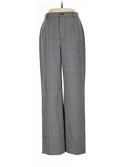Pre-owned Rafaella Dress Pants In Gray