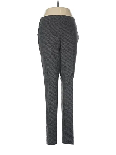Pre-owned Rafaella Dress Pants In Gray