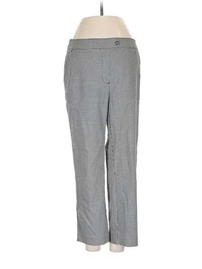 Pre-owned Rafaella Dress Pants In Gray