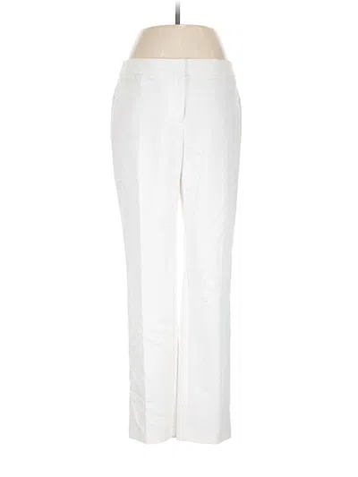 Pre-owned Rafaella Dress Pants In Ivory